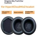 1 sæt Ørepuder til HyperX Cloud MIX 2-hovedtelefoner - Sort