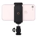 Puluz PU214 1/4" Hot Shoe Smartphone holder - sort