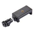 Puluz PU214 1/4" Hot Shoe Smartphone holder - sort