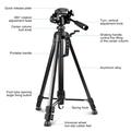 Puluz PU3096 Kamerastativ til iPhone / Mobil / Kamera - Aluminium