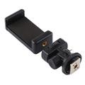 Puluz PU417 Tripod-adapter til mobil (1/4" gevind) - Sort