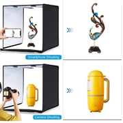 Puluz PU5060 Bærbar fotoboks/softbox - 60cm, 36W, 5500K