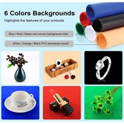 Puluz PU5060 Bærbar fotoboks/softbox - 60cm, 36W, 5500K