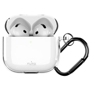 AirPods 4 Puro 0.3 Nude TPU-etui - gennemsigtigt