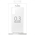 Puro 0.3 Nude Samsung Galaxy S21 5G TPU Cover - Gennemsigtig