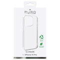 Puro 0.3 Nude iPhone 14 Pro TPU Cover - Gennemsigtig