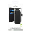 Puro 2-i-1 magnetisk Samsung Galaxy A13 5G pungetui - sort