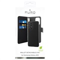 Puro 2-i-1 Samsung Galaxy A53 5G Magnetisk Pung - Sort