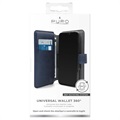 Puro 360 Roterende Universal Smartphone Pung - XXL - Blå