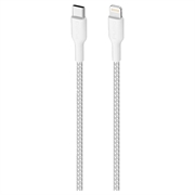 Puro Fabric Ultra-Strong USB-C / Lightning-kabel - 1,2 m, 20 W