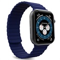 Puro Icon Link Apple Watch Series 7/SE/6/5/4/3/2/1 Rem - 45mm/44mm/42mm - Blå