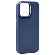 iPhone 15 Pro Puro Icon Mag Pro Silikone Cover - Mørkeblå