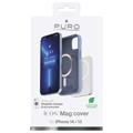 Puro Icon Mag iPhone 13/14 Silikone Cover - Lyseblå