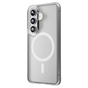 Samsung Galaxy S26+ Puro Lite Mag Hybrid Cover - Hvid / Gennemsigtig