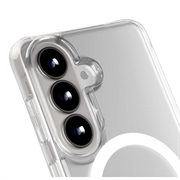 Samsung Galaxy S26+ Puro Lite Mag Hybrid Cover - Hvid / Gennemsigtig