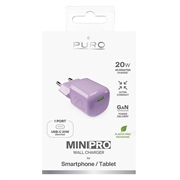 Puro MiniPro GaN USB-C-vægoplader - 20W