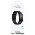 Puro Sport Plus Fitbit Charge 5 Silikone Rem - Sort