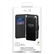 Samsung Galaxy S26 Puro Pungetui med 2 kortpladser - Sort