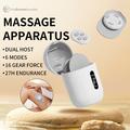 Q1 Mini trådløse massagepuder med fjernbetjening - hvid