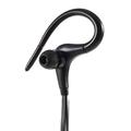 Q10 Sports Earhook Bluetooth Høretelefoner m/mikrofon - Sort