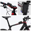 Q100 cykelalarm med fjernbetjening og RGB-advarselslys - 135dB