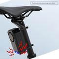 Q100 cykelalarm med fjernbetjening og RGB-advarselslys - 135dB