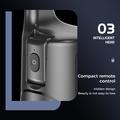 Q12 AI-telefonstativ med automatisk sporing, gestusstyring og Bluetooth - sort
