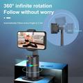 Q14 AI Smart Tracking-telefonstativ med Bluetooth-fjernbetjening - sort