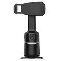 Q15 AI Smart Tracking-telefonstativ med køler til livestreaming - sort