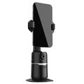 Q15 AI Smart Tracking-telefonstativ med køler til livestreaming - sort