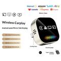 Q1A 4-i-1 trådløs CarPlay/Android Auto-adapter med AirPlay/MirrorLink - sort