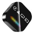 Q1A 4-i-1 trådløs CarPlay/Android Auto-adapter med AirPlay/MirrorLink - sort