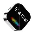 Q1A 4-i-1 trådløs CarPlay/Android Auto-adapter med AirPlay/MirrorLink - sølv