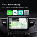 Q1A 4-i-1 trådløs CarPlay/Android Auto-adapter med AirPlay/MirrorLink - sølv