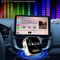 Q1A 4-i-1 trådløs CarPlay/Android Auto-adapter med AirPlay/MirrorLink - sølv