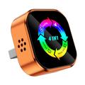 Q1A 4-i-1 trådløs CarPlay/Android Auto-adapter med AirPlay og MirrorLink - Orange / Farverig