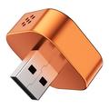 Q1A 4-i-1 trådløs CarPlay/Android Auto-adapter med AirPlay og MirrorLink - Orange / Farverig
