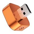 Q1A 4-i-1 trådløs CarPlay/Android Auto-adapter med AirPlay og MirrorLink - Orange / Farverig