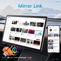 Q1A 4-i-1 trådløs CarPlay/Android Auto-adapter med AirPlay og MirrorLink - Orange / Farverig