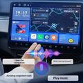 Q1AS 4-i-1 trådløs CarPlay- og Android Auto-adapter med AirPlay/MirrorLink - sort
