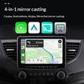 Q1AS Diamond Cut 4-i-1 trådløs Android Auto- og CarPlay-adapter - Guld / orange