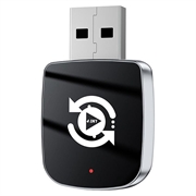 Q1U 4-i-1 trådløs CarPlay- og Android Auto-adapter med AirPlay/Mirror Link