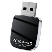 Q1U 4-i-1 trådløs CarPlay- og Android Auto-adapter med AirPlay/Mirror Link