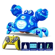 Q227 RC-krabberobot til børn med boblespray og musik