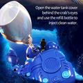 Q227 RC-krabberobot til børn med boblespray og musik - blå