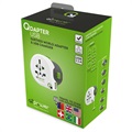 Q2Power QDAPTER Universal USB World Rejseadapter - 10A