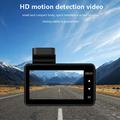 Q3 3-tommers bilkamera - 1080P Full HD enkeltoptagelse