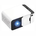 Q6 720P Android-projektor med WiFi 6, HDMI/USB/AV - hvid