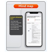 Q70A Smart AI-stemmeoptager med ChatGPT-transskription og oversættelse
