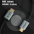 QGeeM 48Gbps HDMI 2.1-kabel - 8K Ultra HD